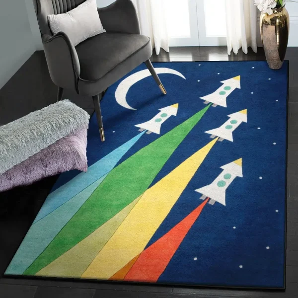Rocket Dining Room Rug, Rocket Rug