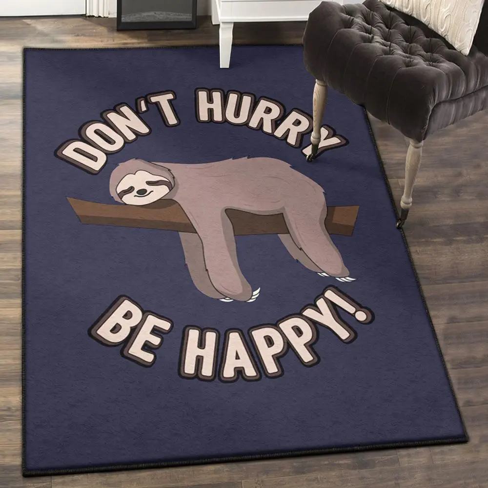 Sloth 2 Carpets For Living Room, Sloth Rug