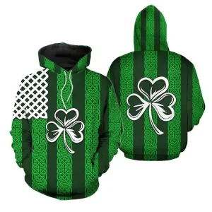 Irish Full Hoodie Flag St.Patrick’s Day