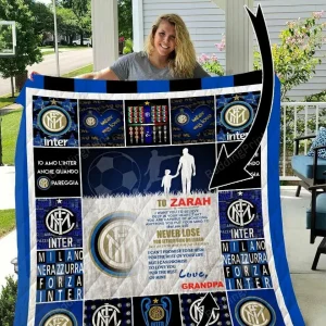 Inter Milan – Personalized Name Quilt Blanket and Home Decor
