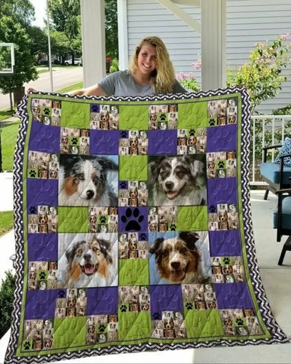 Australian Shepherd Who Need Quilt Blanket Dhc04011391Dd and Home Decor