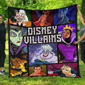 0 Disney Villains Quilt and Home Decor