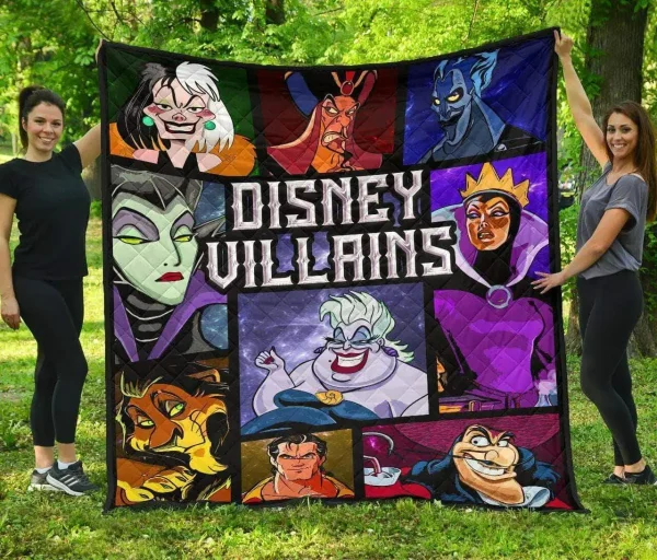 0 Disney Villains Quilt and Home Decor