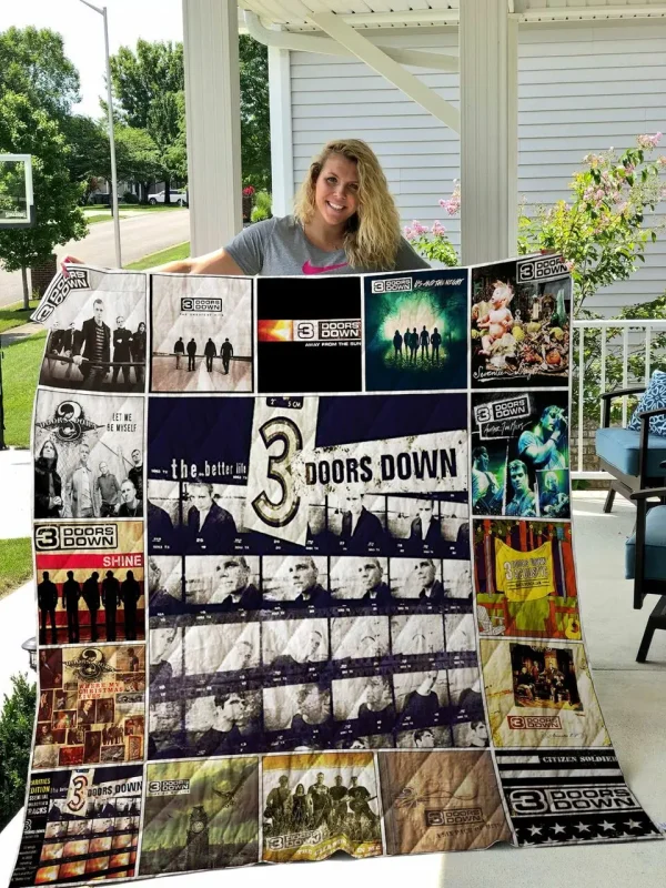 3 Doors Down Quilt Blanket 01220 and Home Decor