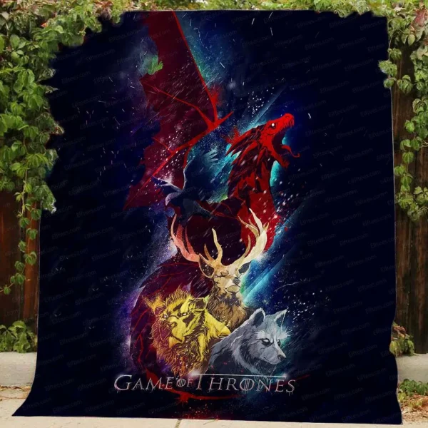 3D Customized Game Of Throne Quilt Blanket – Got07 and Home Decor