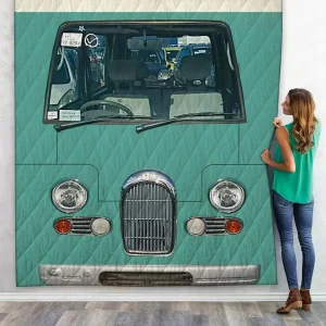 3D Subaru Classic Van Custom Quilt and Home Decor