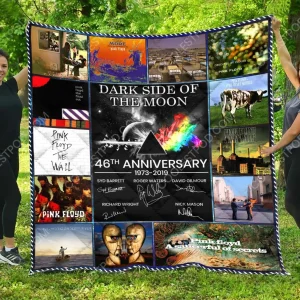 46Th Anniversary 1973-2019 – Pink Ployd – Quilt and Home Decor