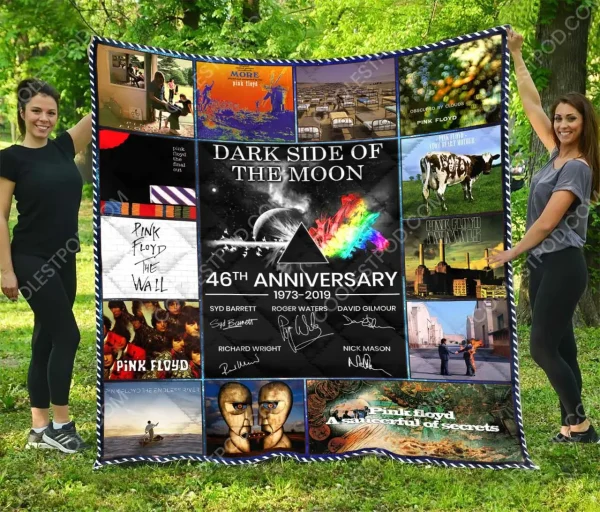 46Th Anniversary 1973-2019 – Pink Ployd – Quilt and Home Decor