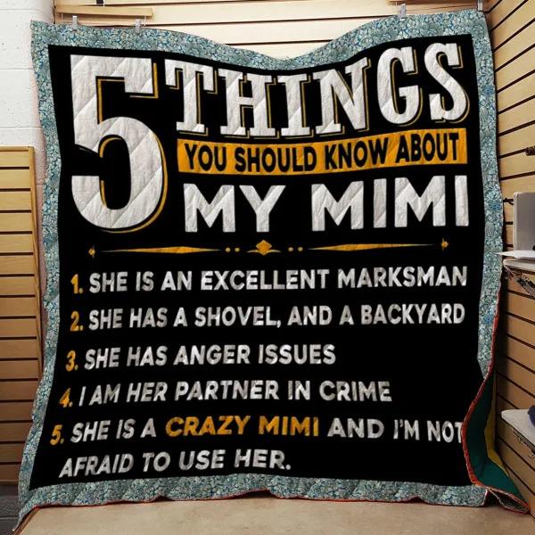 5 Things You Should Know About My Mimi Quilt and Home Decor