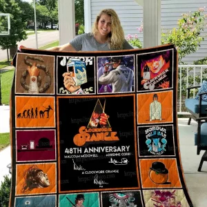 A Clockwork Orange Quilt Blanket 01 and Home Decor