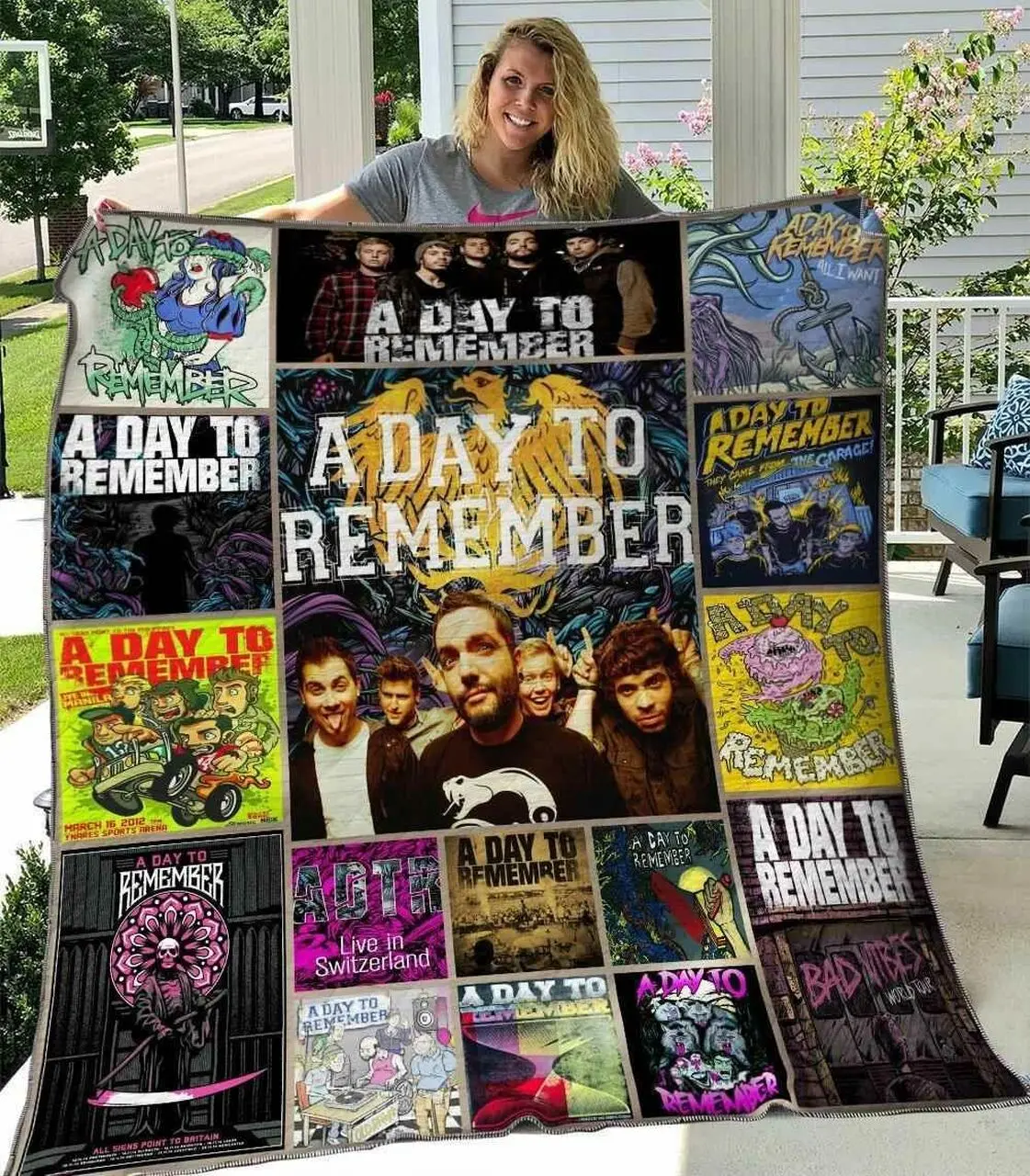 A Day To Remember Blanket Th1507 Quilt and Home Decor