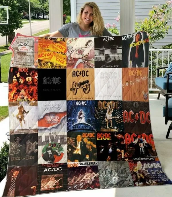 Acdc Quilt Blanket M100610 Quilt and Home Decor