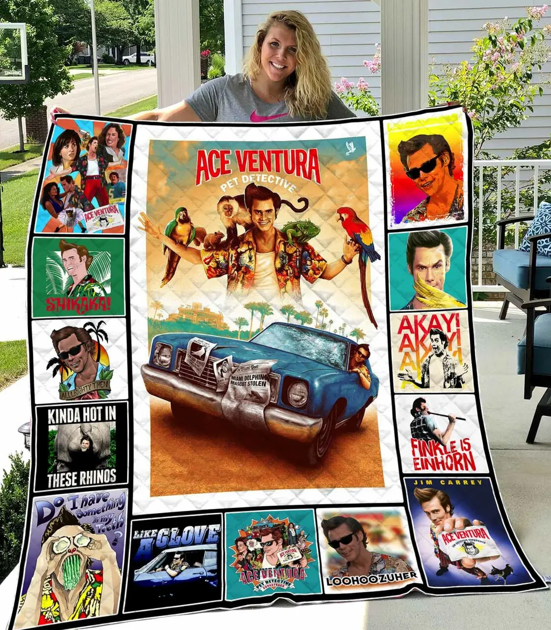 Ace Ventura H89 Quilt and Home Decor