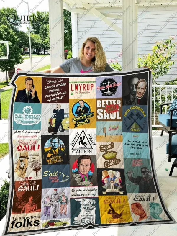 Adu Better Call Saul Quilt Blanket Ver 28 and Home Decor