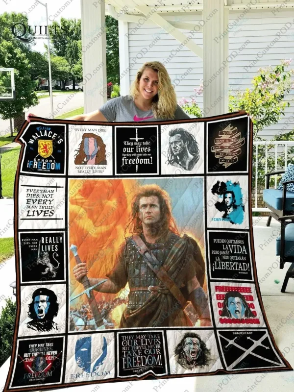 Adu Braveheart Quilt Blanket Ver 2 and Home Decor