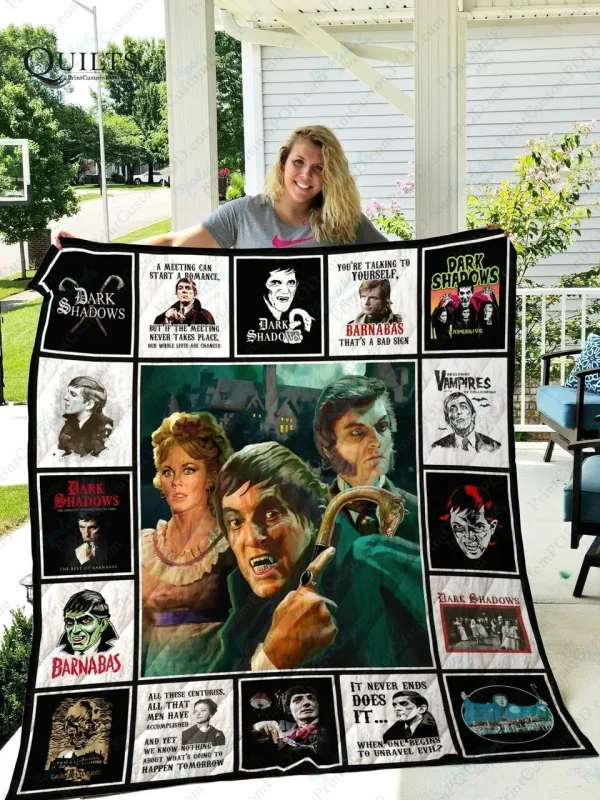 Adu Dark Shadows Quilt Blanket Ver 17 3 and Home Decor