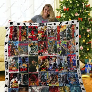 Adu – Godzilla Quilt Blanket Ver 3 and Home Decor