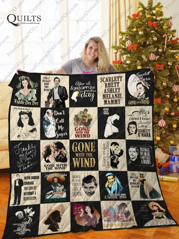 Adu – Gone With The Wind Quilt Blanket Ver 25 and Home Decor