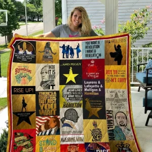 Adu Hamilton Quilt Blanket Ver 28 and Home Decor