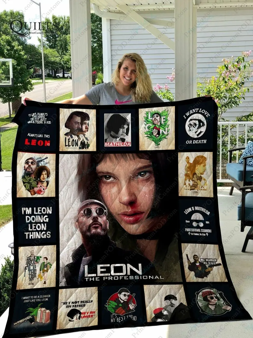 Adu Leon The Professional Quilt Blanket Ver 1 and Home Decor