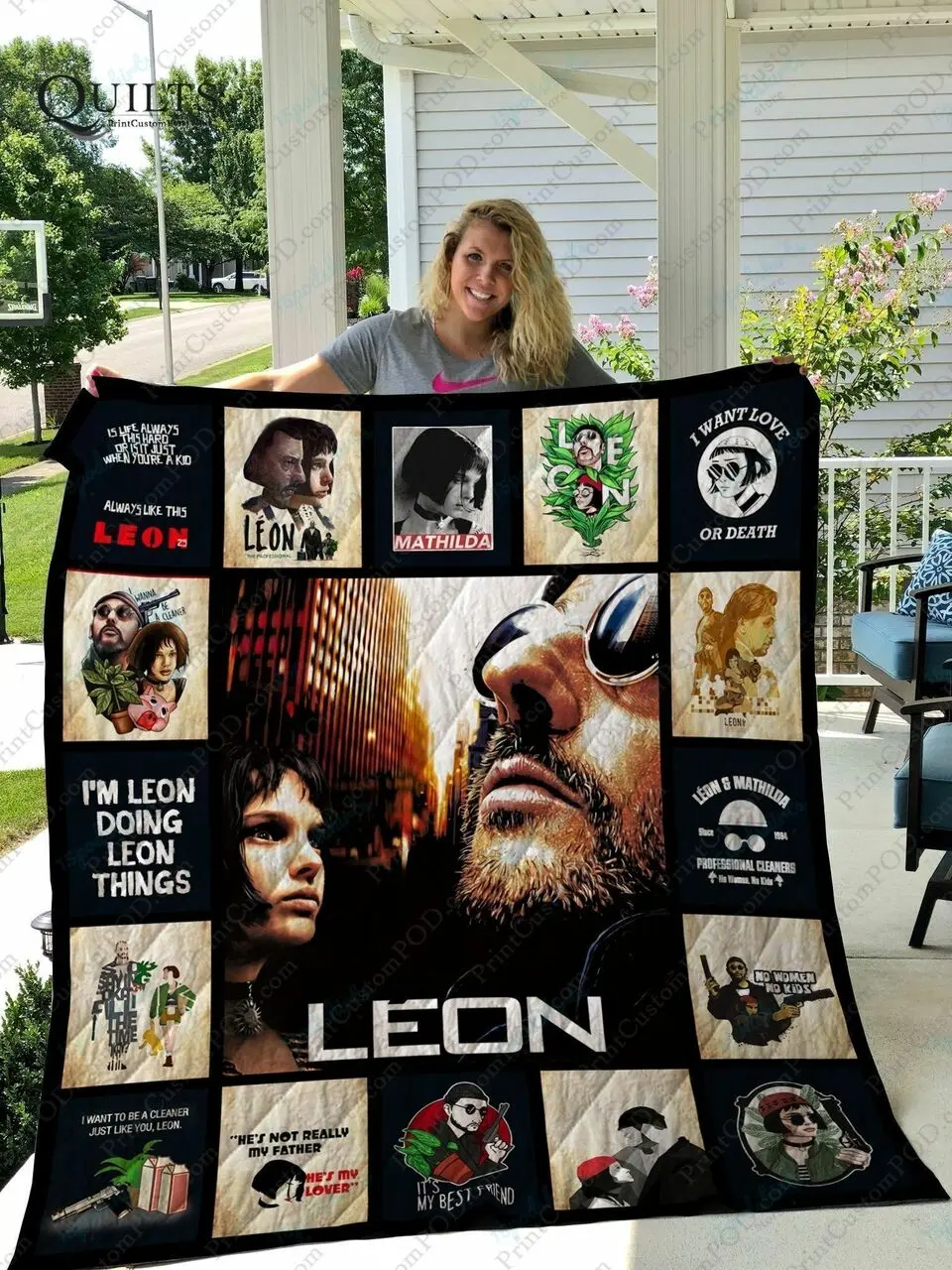 Adu Leon The Professional Quilt Blanket Ver 2 and Home Decor