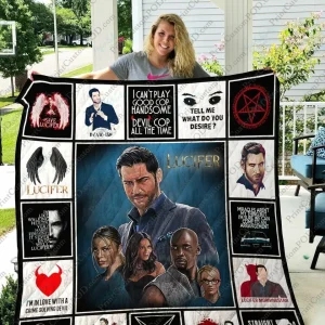 Adu Lucifer Quilt Blanket Ver 1 and Home Decor