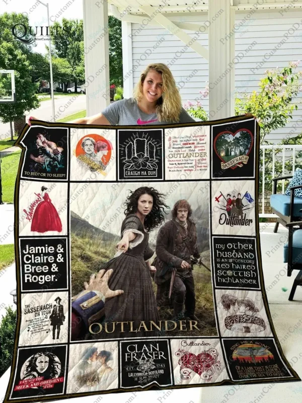Adu Outlander 2014 Stroke Quilt Blanket Ver 6 and Home Decor