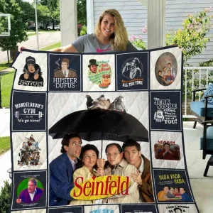 Adu Seinfeld Quilt Blanket Ver 17 1 and Home Decor
