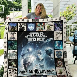 Adu The Empire Strikes Back Quilt Blanket and Home Decor