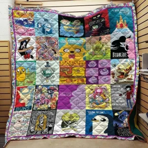 Adventure Time Blanket Th1807 Quilt and Home Decor