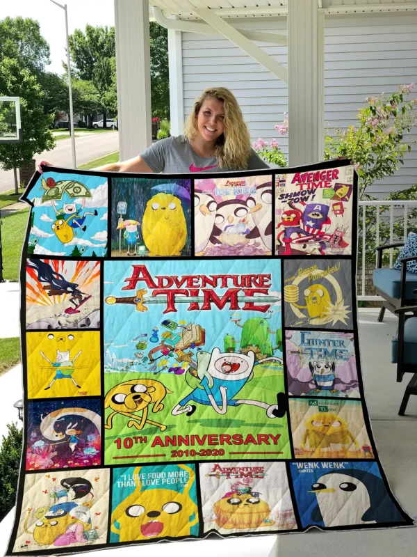 Adventure Time H89 Quilt and Home Decor