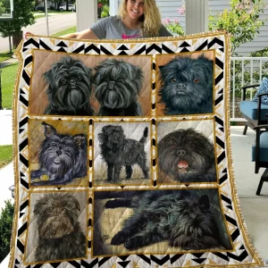 Affenpinscher Quilt and Home Decor