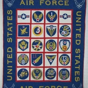 Air Force Cla240662 Quilt Blanket and Home Decor