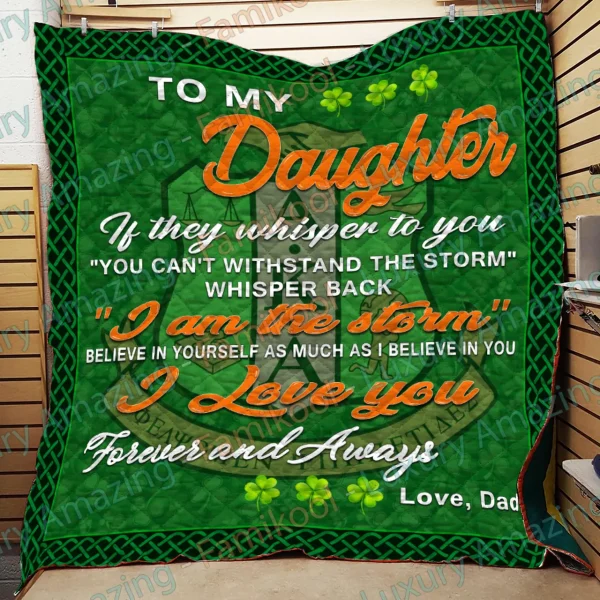 Aka Daughter – Dad Quilt and Home Decor