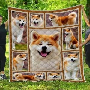 Akita Quilt Quilt and Home Decor