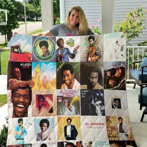 Al Green Quilt Blanket and Home Decor