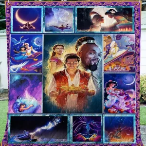 Aladdin Fabric Quilt Quilt and Home Decor
