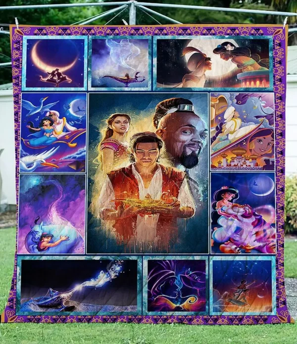 Aladdin Fabric Quilt Quilt and Home Decor