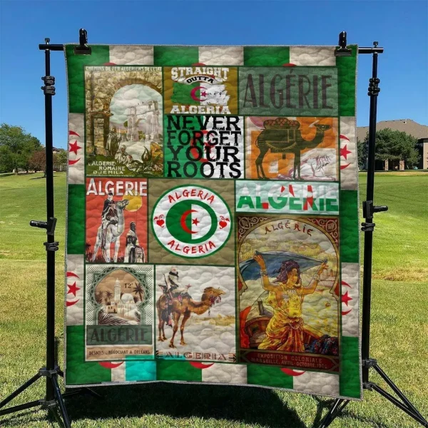 Algeria DHCLD0909 Quilt Blanket and Home Decor