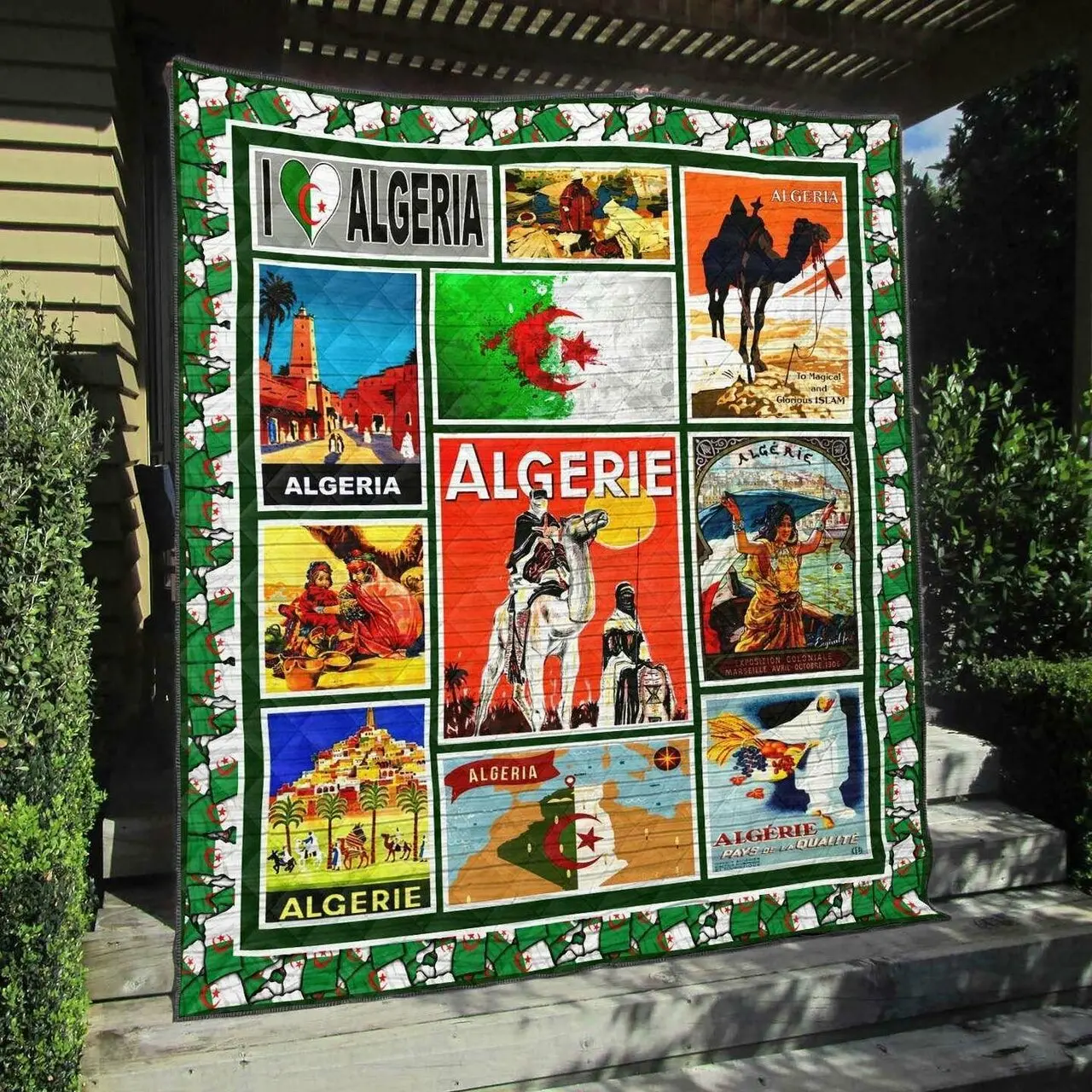 Algeria Na010736B Tbg Quilt Blanket and Home Decor