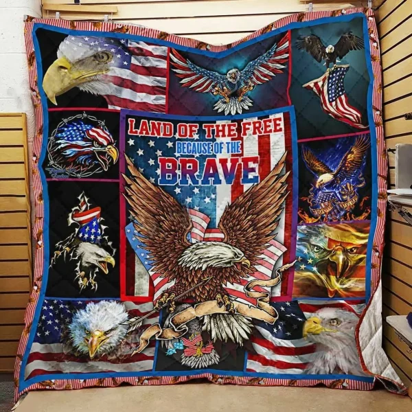 American Eagle Quilt Blanket ABC07113150 and Home Decor