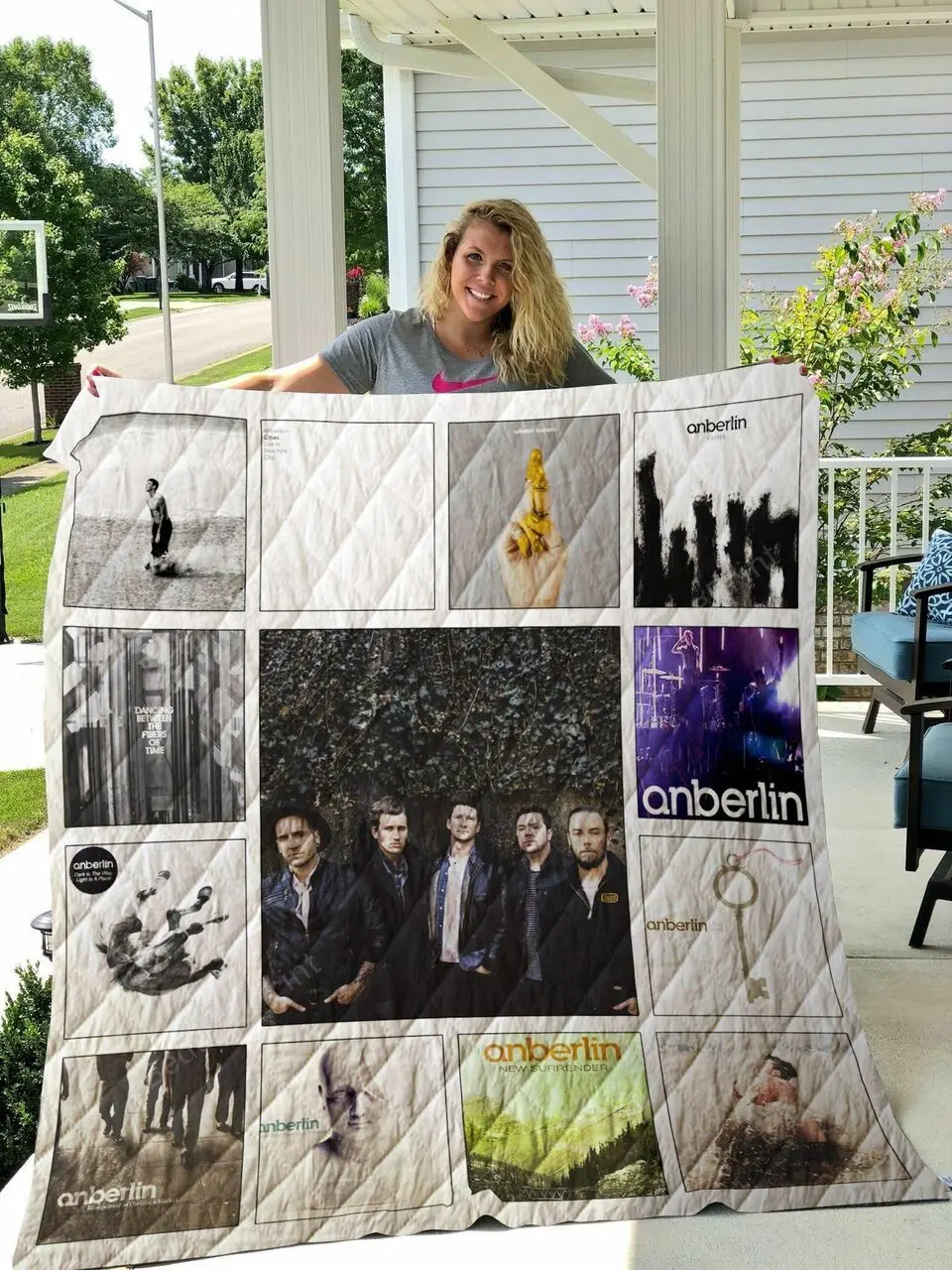 Anberlin Albums Quilt Blanket 01 and Home Decor