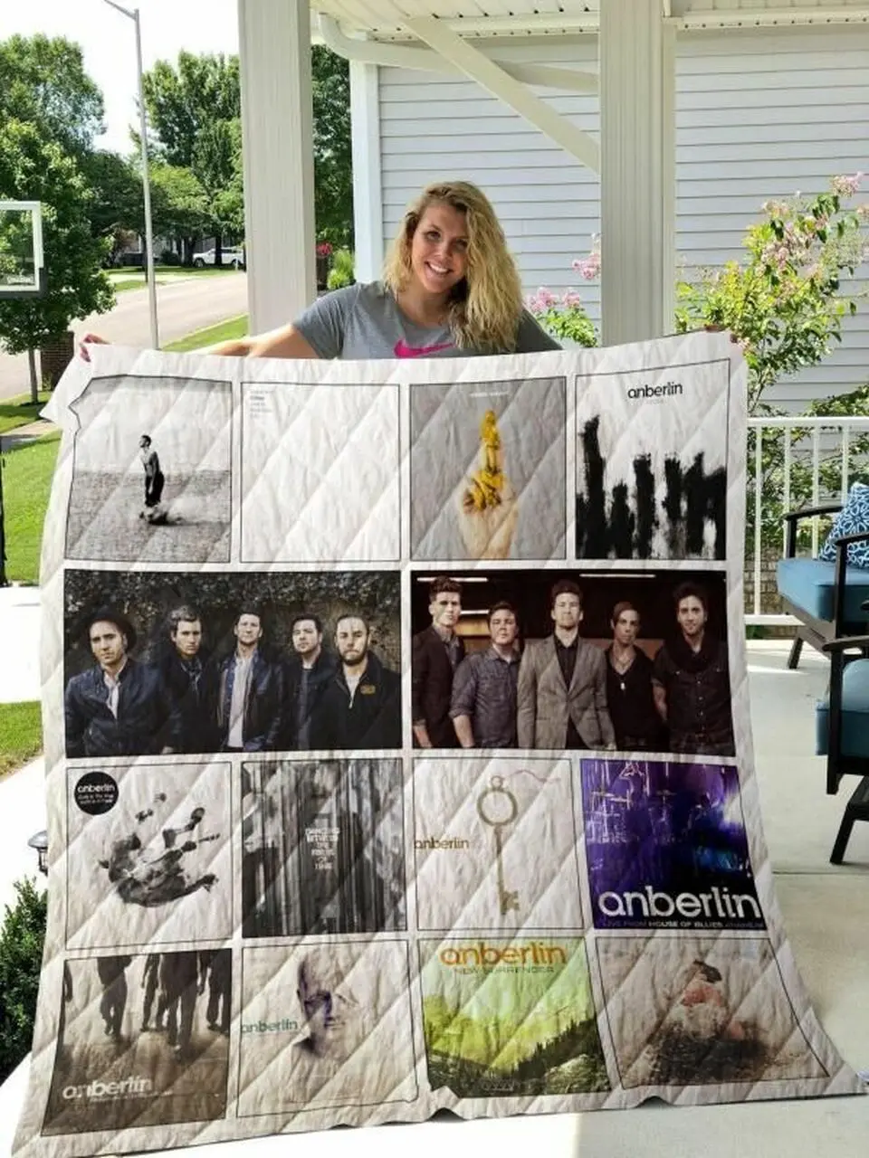 Anberlin Albums Quilt Blanket 02 and Home Decor