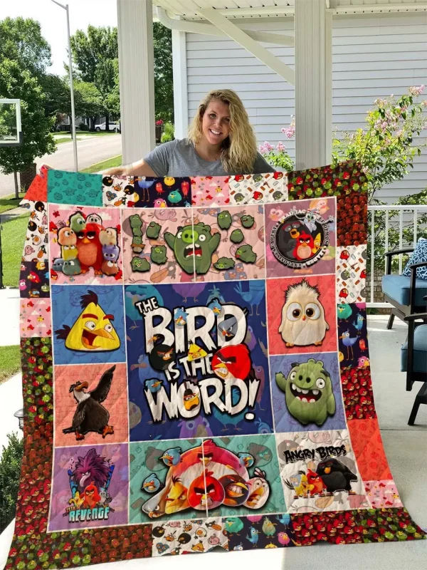 Angry Birds Quilt I2D2 and Home Decor