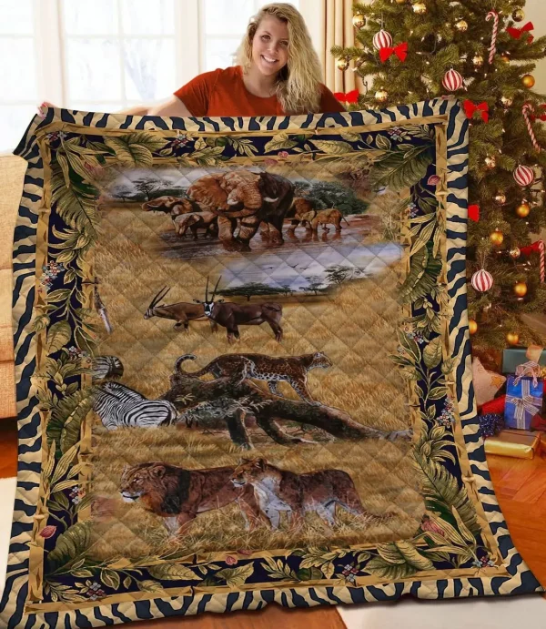Animal Jfj Quilt Vn and Home Decor