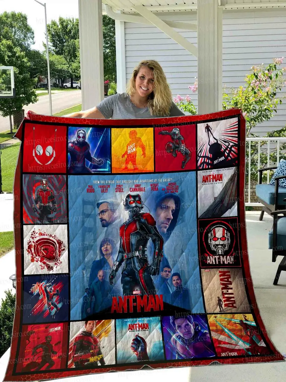 Ant Man 17 Pics Quilt Blanket 01 and Home Decor