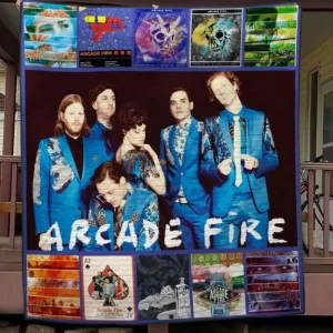 Arcade Fire Quilt Blanket Hvt030603 Quilt and Home Decor
