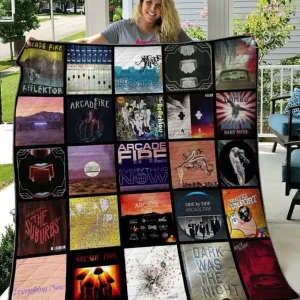 Arcade Fire Quilt Blanket M240502 Quilt and Home Decor