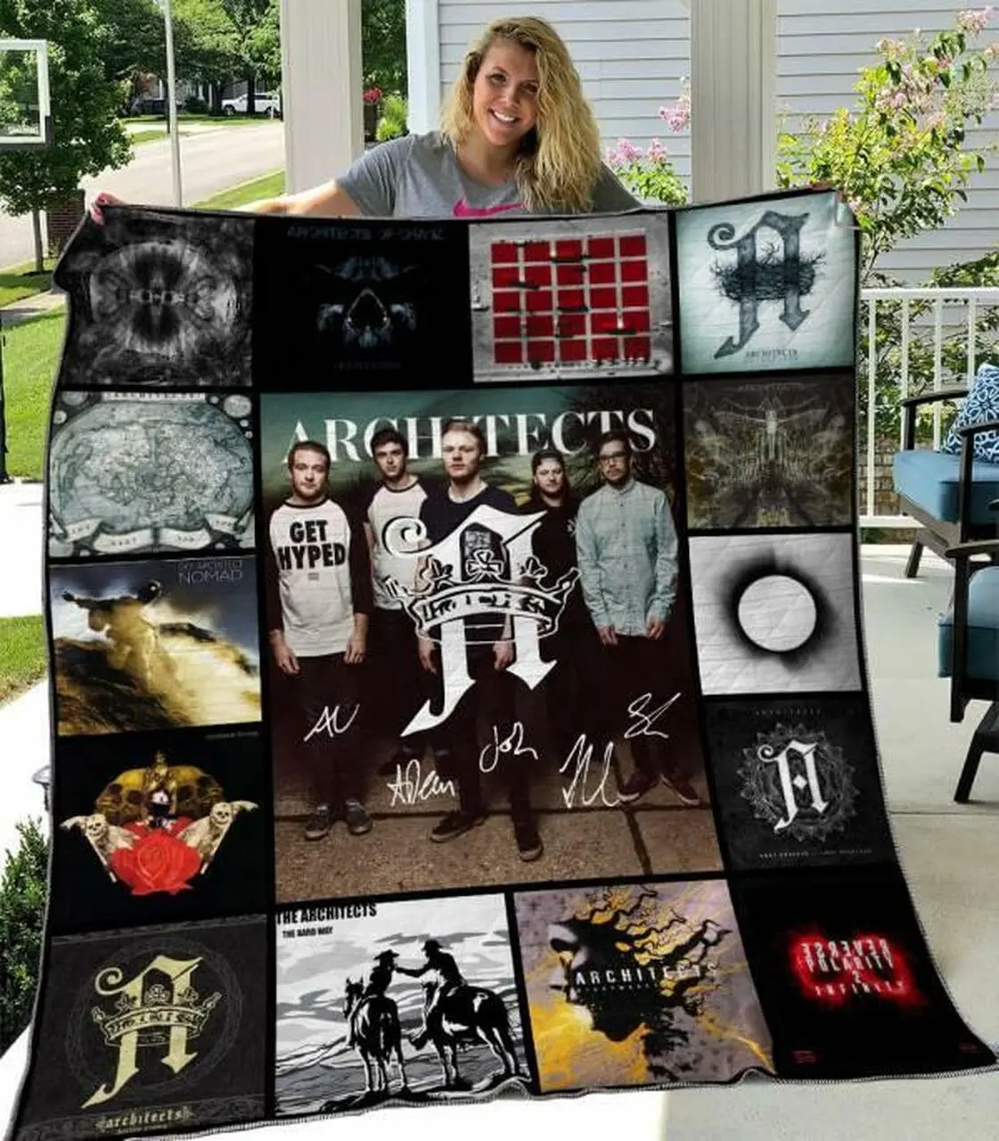 Architects Quilt Blanket M210504 Quilt and Home Decor