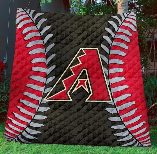 Arizona Diamondbacks B1709110 Quilt Blanket and Home Decor